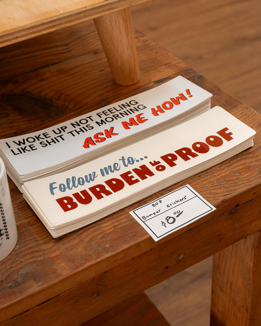 'Ask Me How' Bumper Sticker