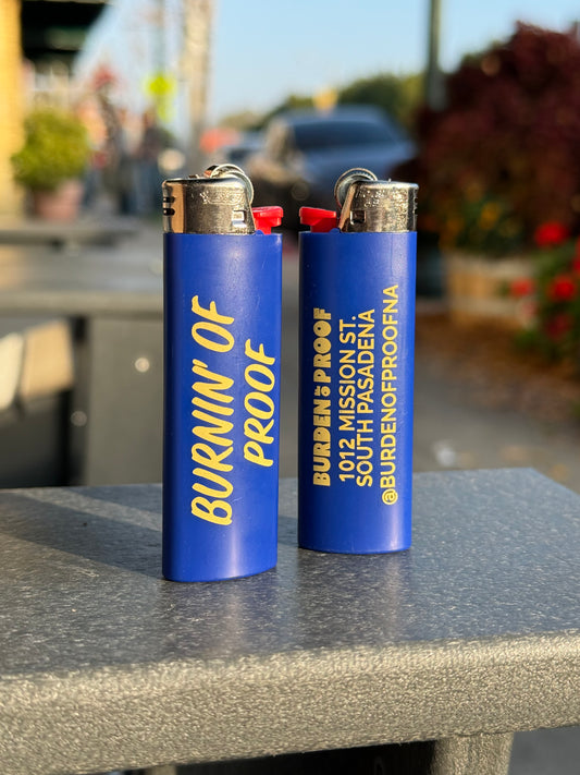 Burnin' Of Proof Lighter