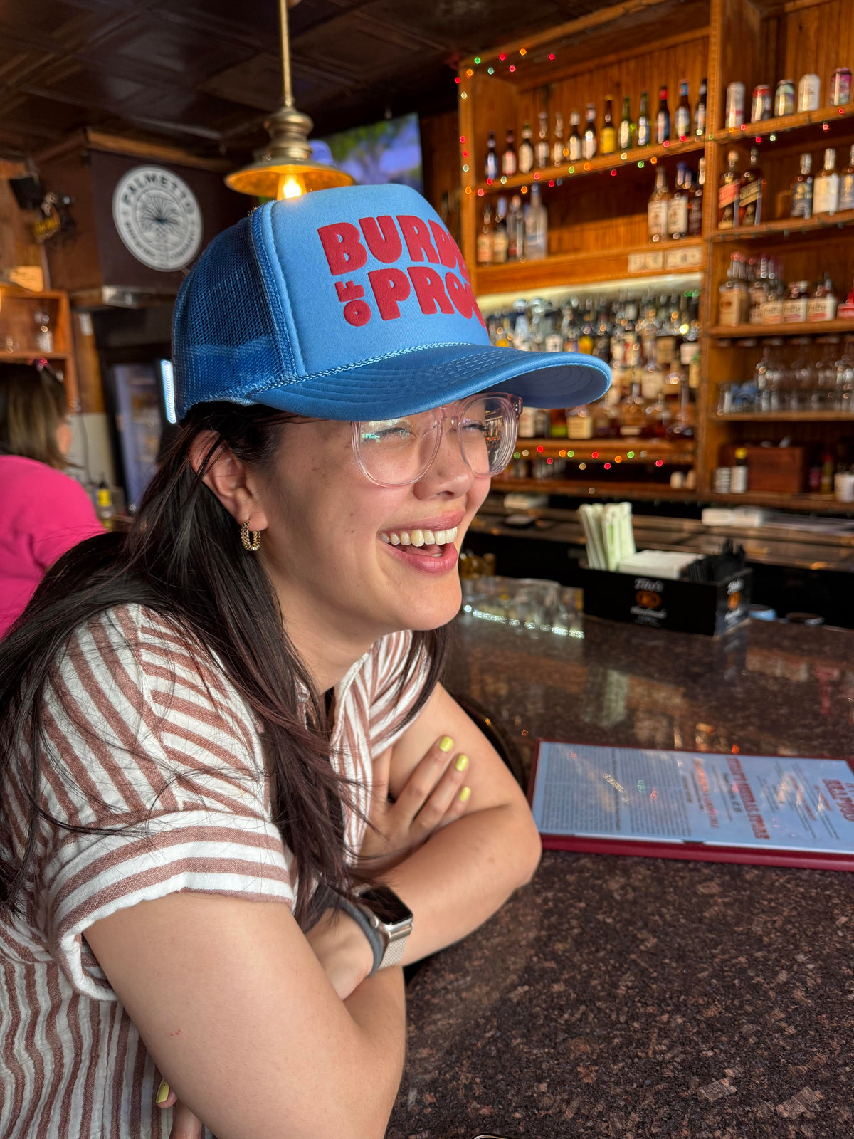 Burden of Proof Trucker Hat